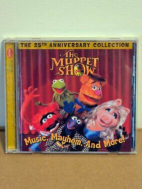 The Muppet Show CD Music Mayhem & More 25th Anniversary Tested Muppets Rhino